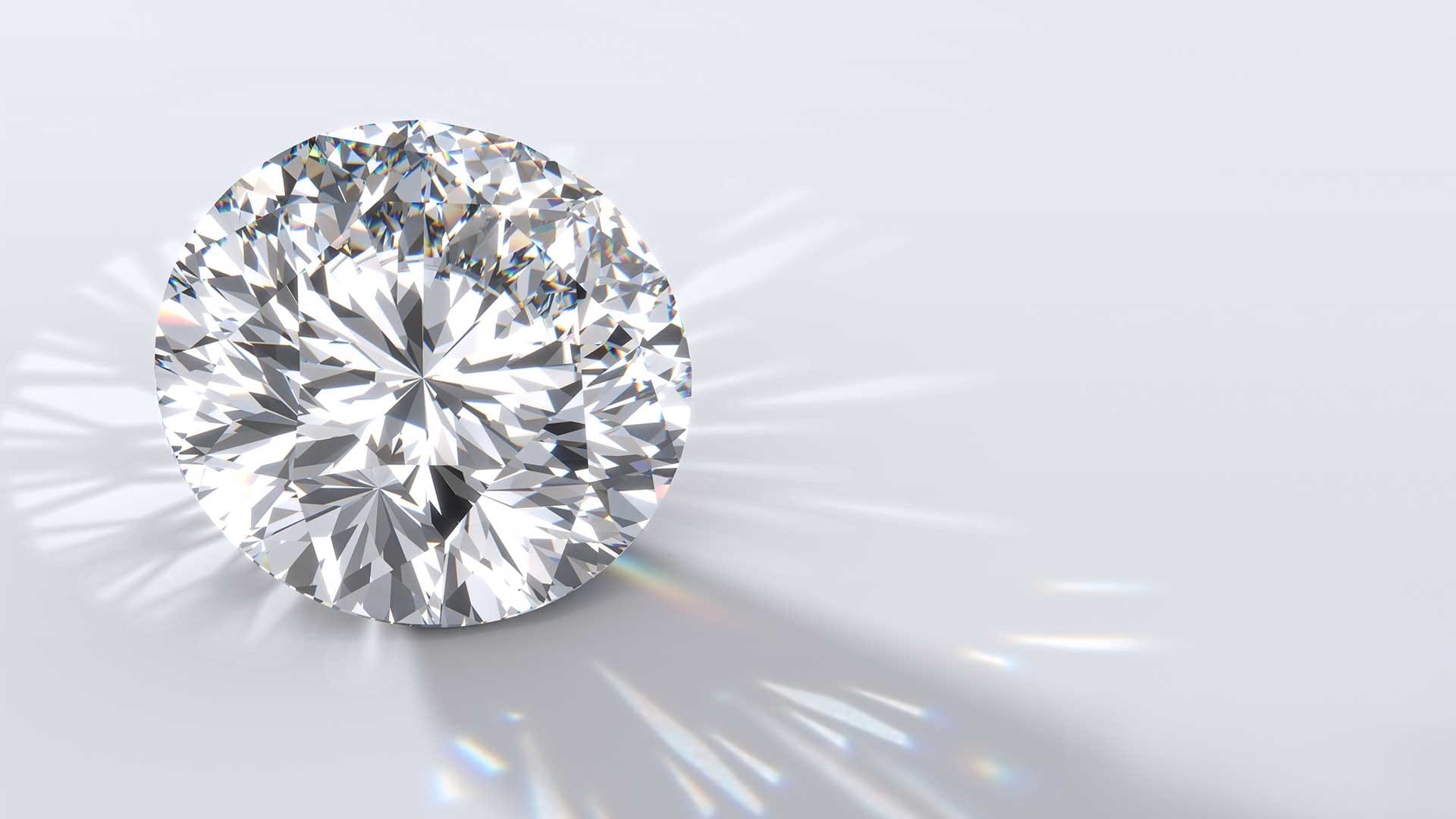round modern brilliant cut diamond