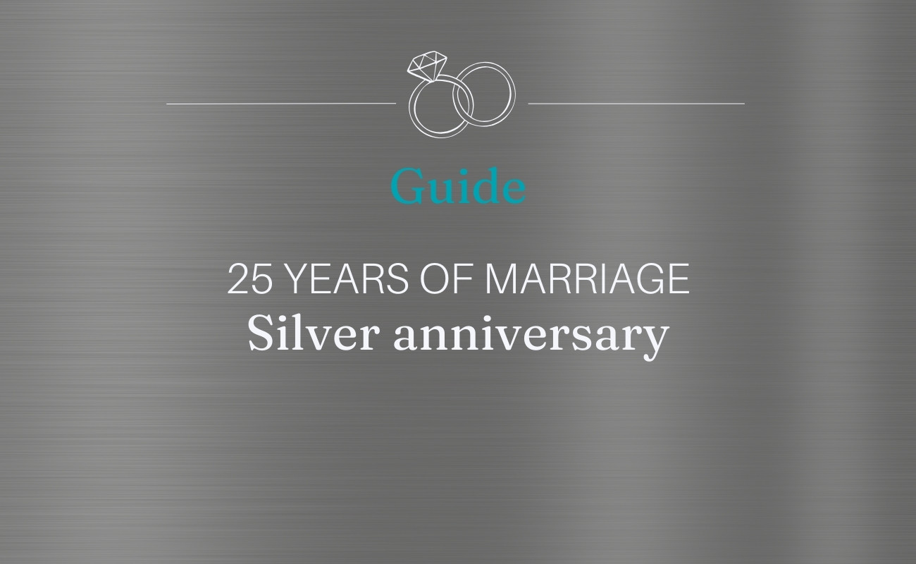 25 years of marriage