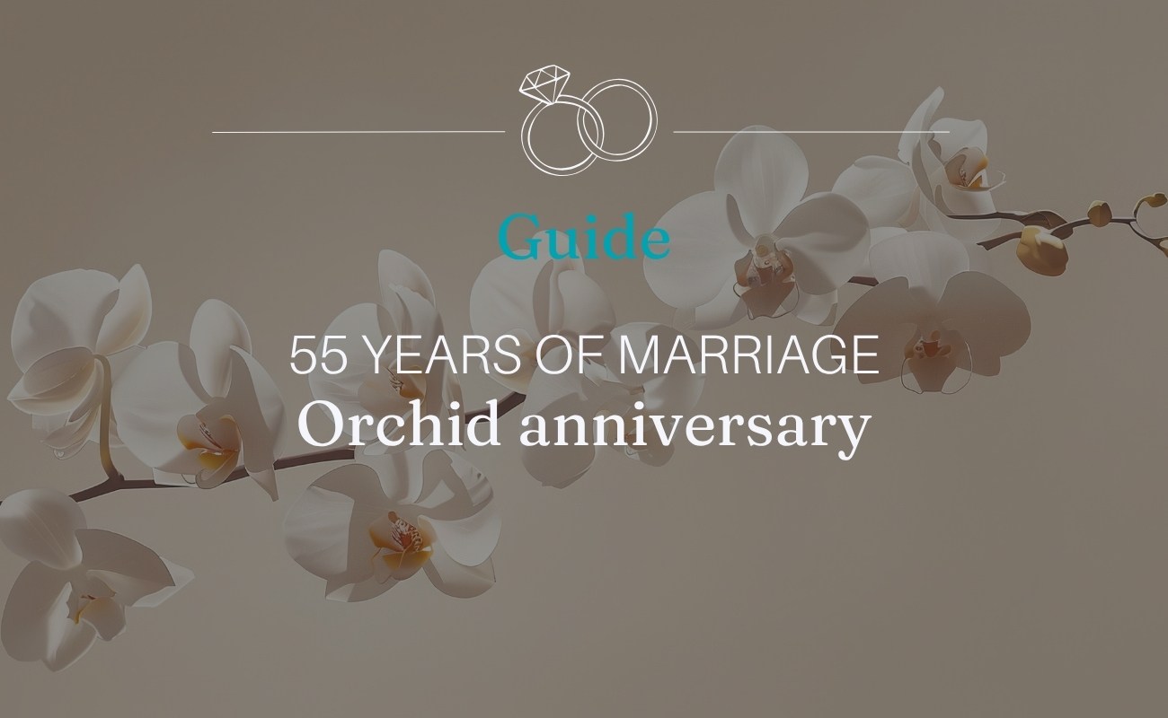 55 years anniversay marriage