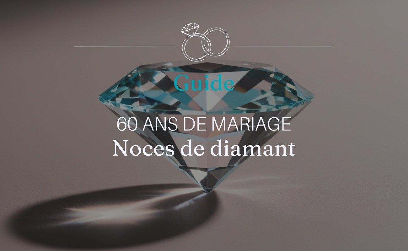 60 ans de mariage : noces de diamant, signification et idées cadeaux