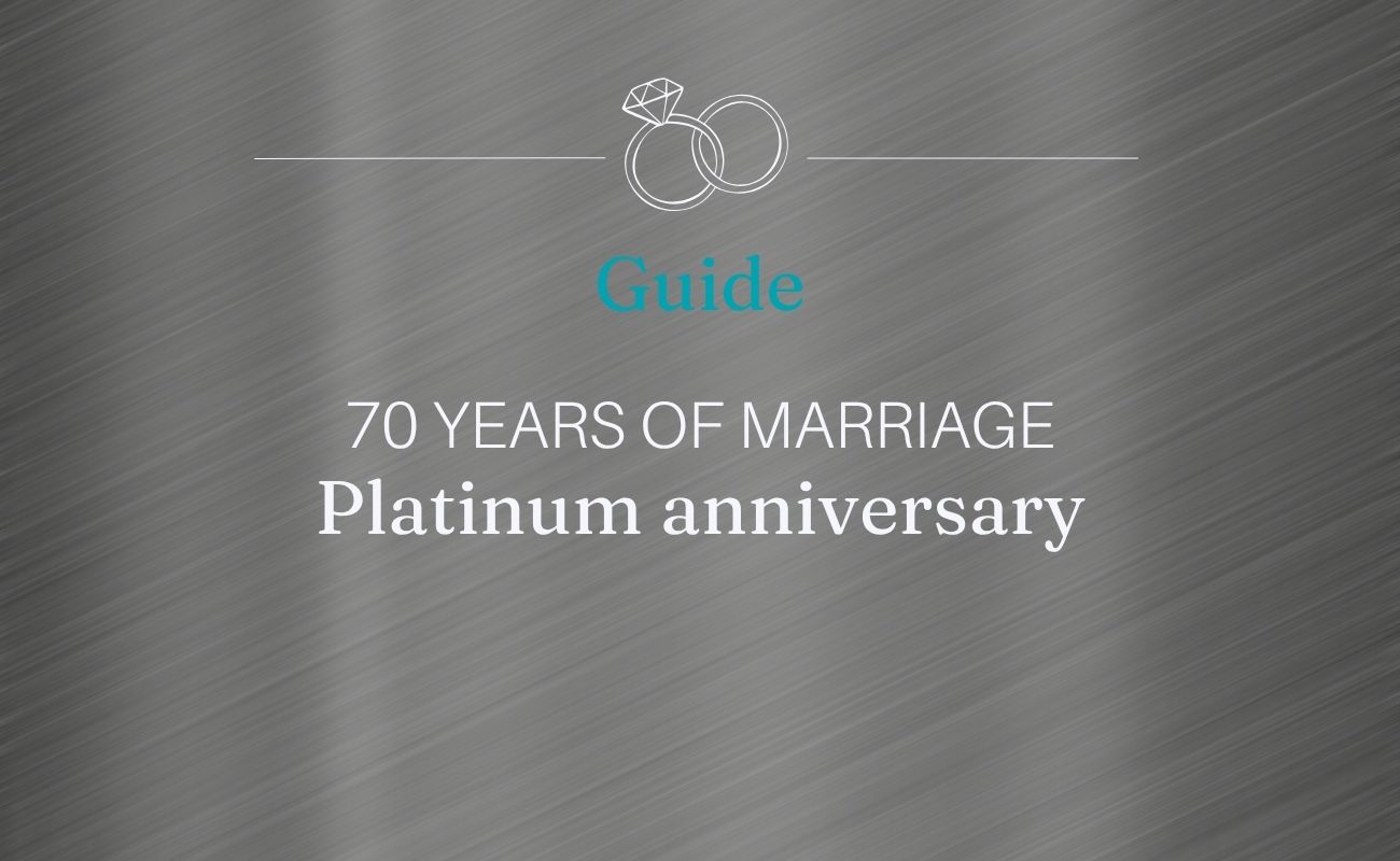 70th wedding anniversary