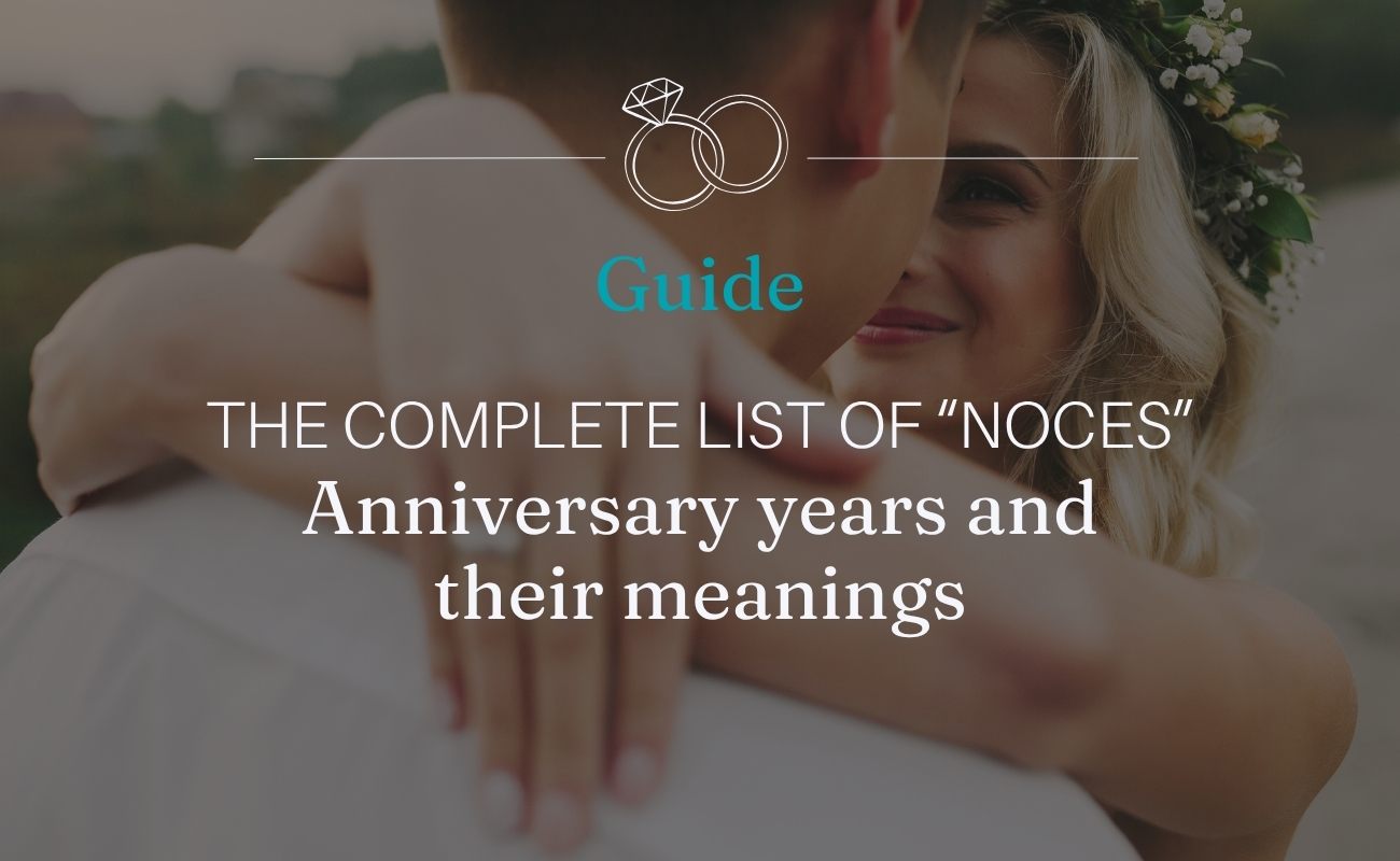 Wedding anniversaries and their meanings: the complete list of “noces”