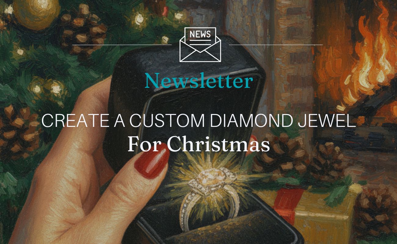 Create a custom diamond jewel for Christmas !