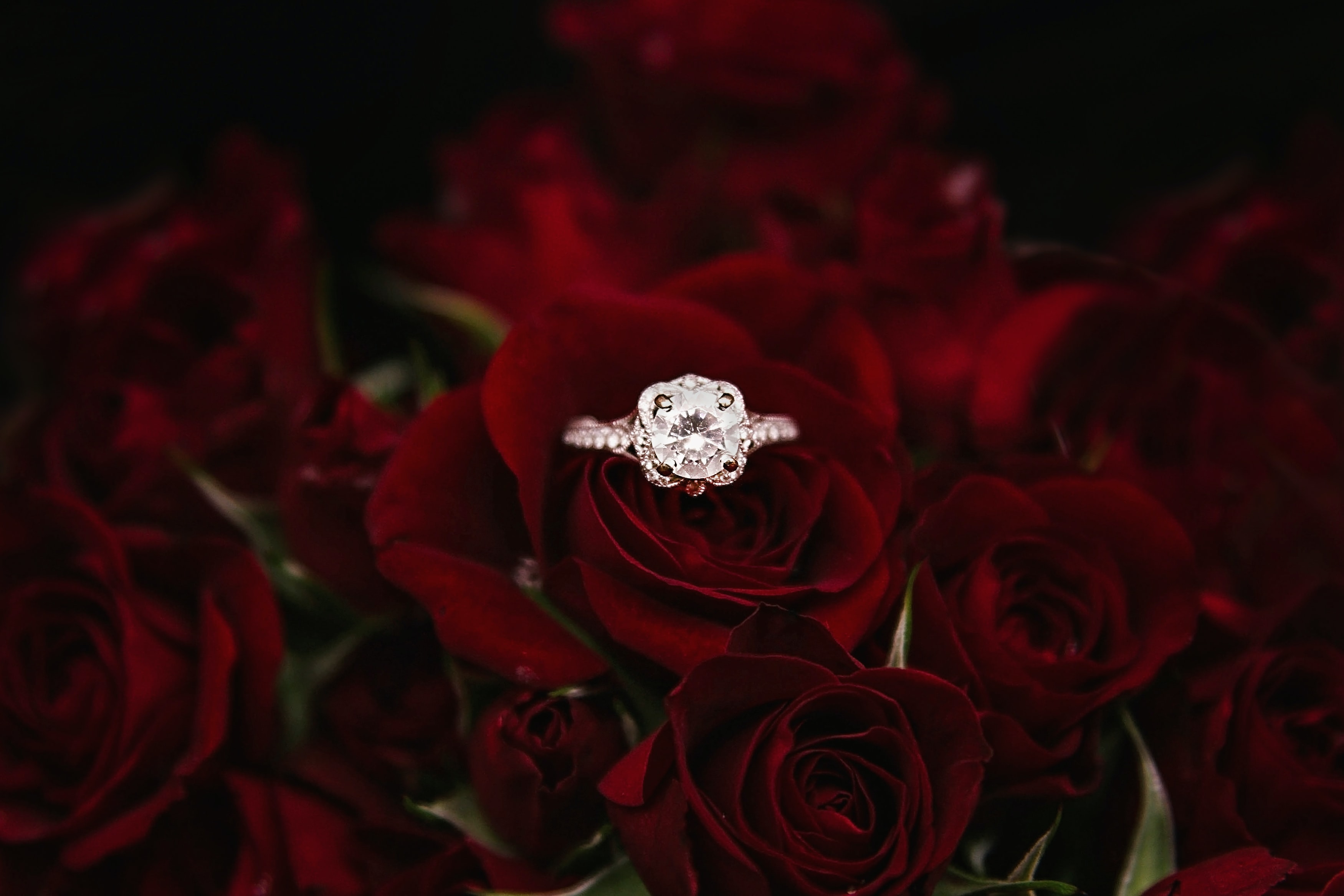 Offer a diamond jewel for Valentine's Day