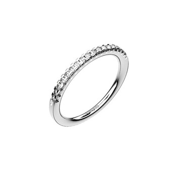 half turn diamond wedding ring sweet