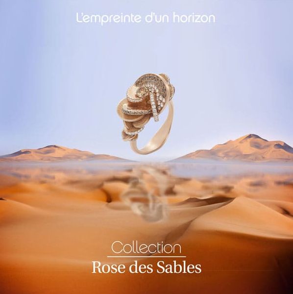 collection rose des sables