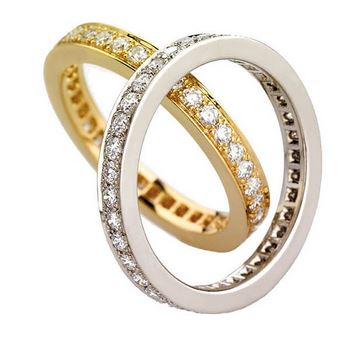 bague diamant sertie grain