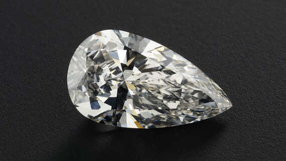 Pear diamond