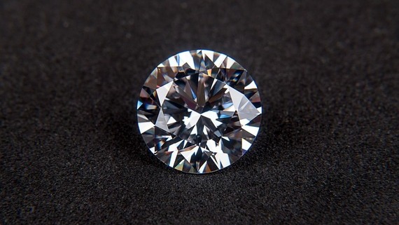 diamant rond fantaisie