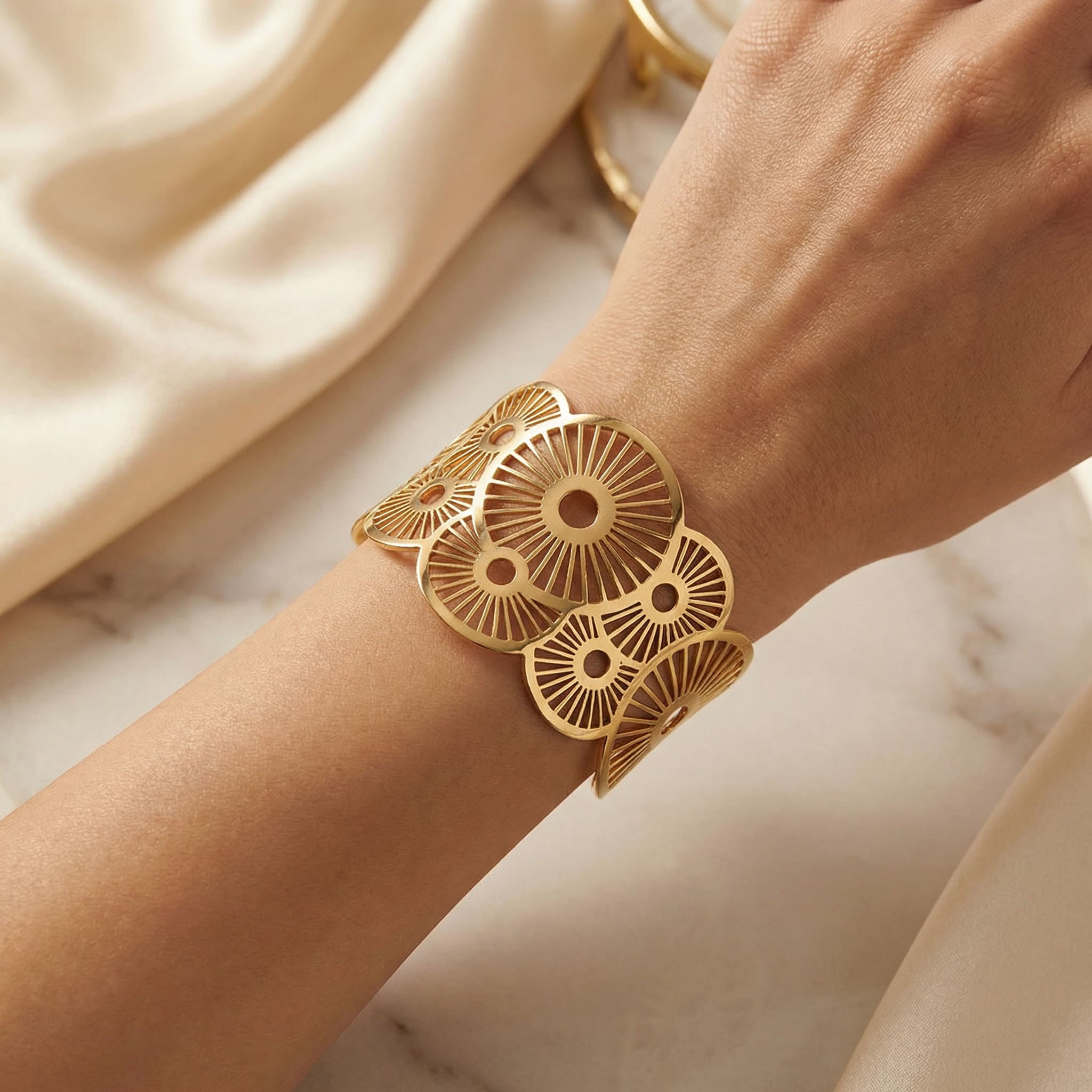 Bracelet sur mesure en or 18 carats