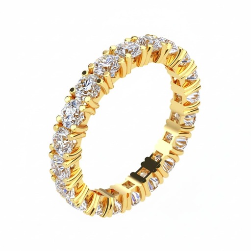 Alliance Tour complet  Diamant Or Jaune Classique 4 Griffes Or Jaune 18 carats (750/000)