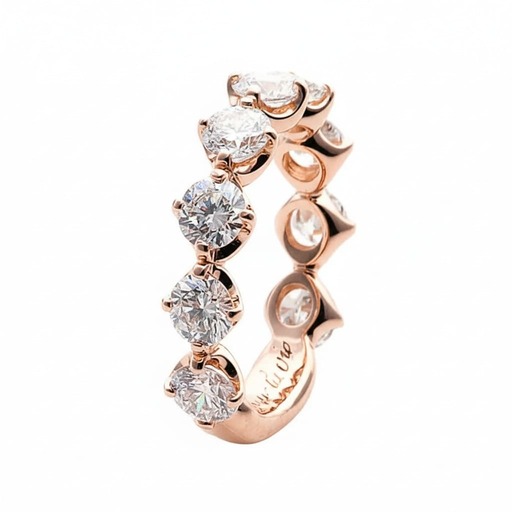 Alliance Tour complet  Diamant Or Rose MADAME PARIS  Or Rose 18 carats (750/000)