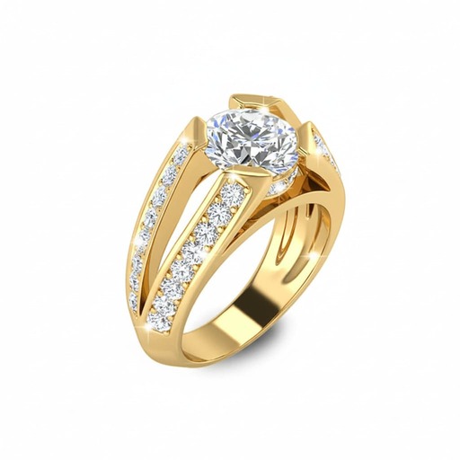 Bague  Classique   Diamant Or Jaune BEL HORIZON Or Jaune 18 carats (750/000)