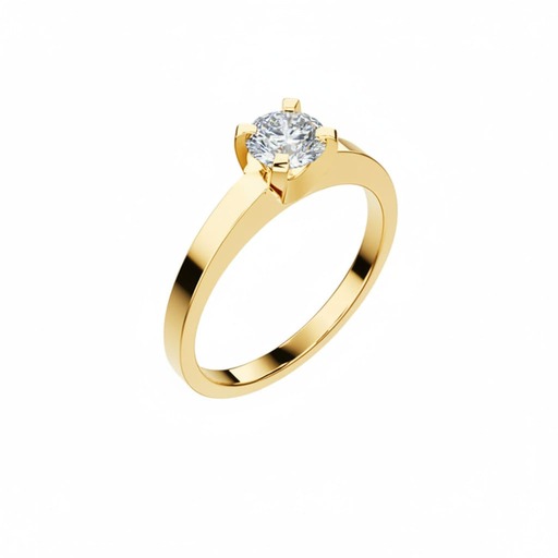 Engagement ring Classics  Diamond Yellow Gold DEVA Yellow Gold 18 carats (750/1000)