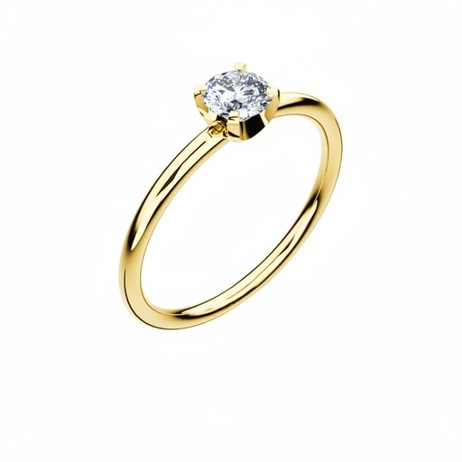 Engagement ring Classics  Diamond Yellow Gold Dulcinée Yellow Gold 18 carats (750/1000)