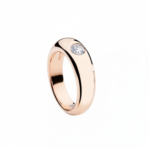 Engagement ring Classics  Diamond Pink Gold GOLD 6544 Pink Gold 18 carats (750/1000)