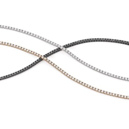  Bracelet  Diamond White Gold 3 GOLD DIAMOND RIVER 