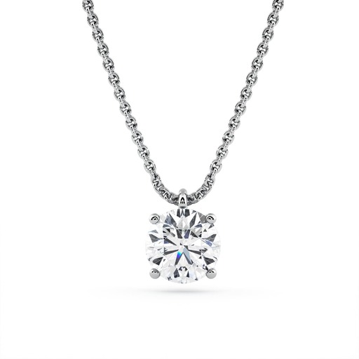Pendant & Necklace Classics Diamond Gold 4 CLAWS B