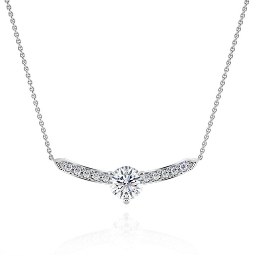 Pendant & Necklace Classics Diamond Gold Barrette of diamonds