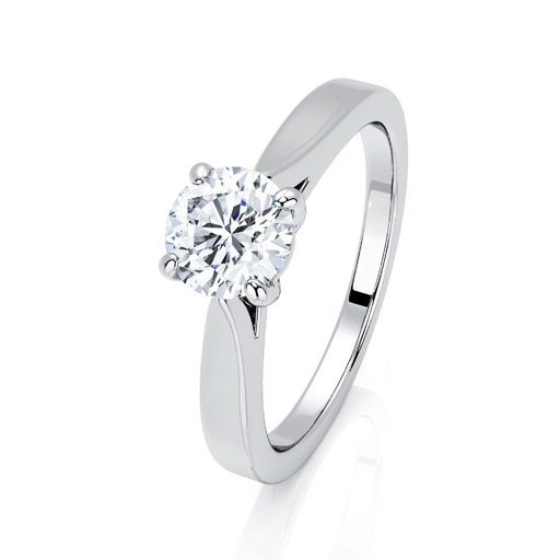 Solitaire  Classique   Diamant Or Rose DIAM