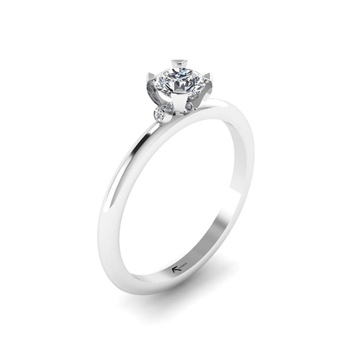 Engagement ring Classics Diamond Gold LOVE
