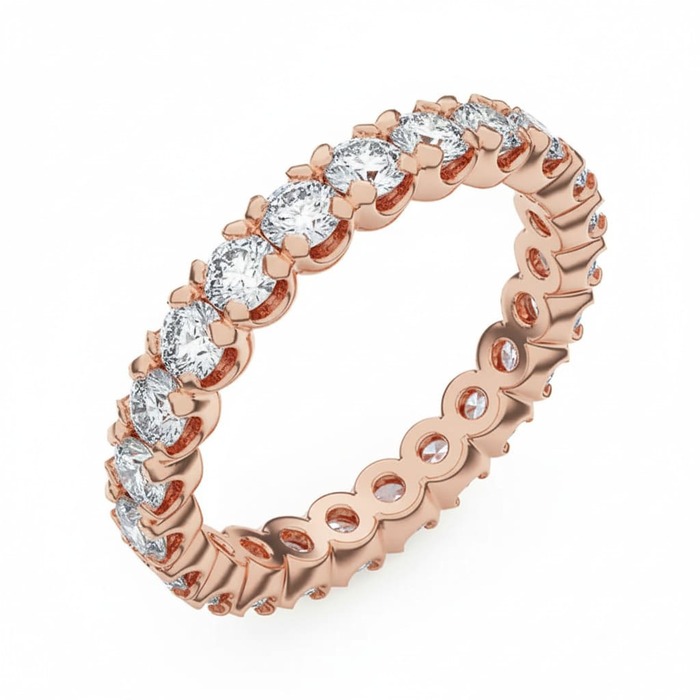 Alliance Tour complet Diamant Or Rose SYMPHONIE