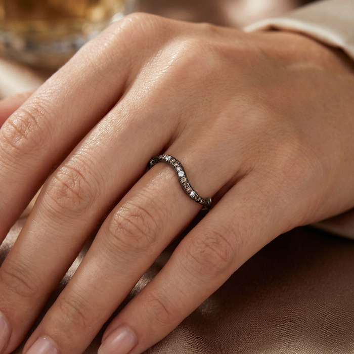 achat Alliance Demi-tour Diamant Or Blanc Terre d'Edelweiss