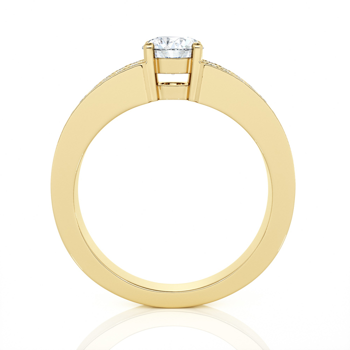 sell Ring Classics Diamond Yellow Gold The 2 of us
