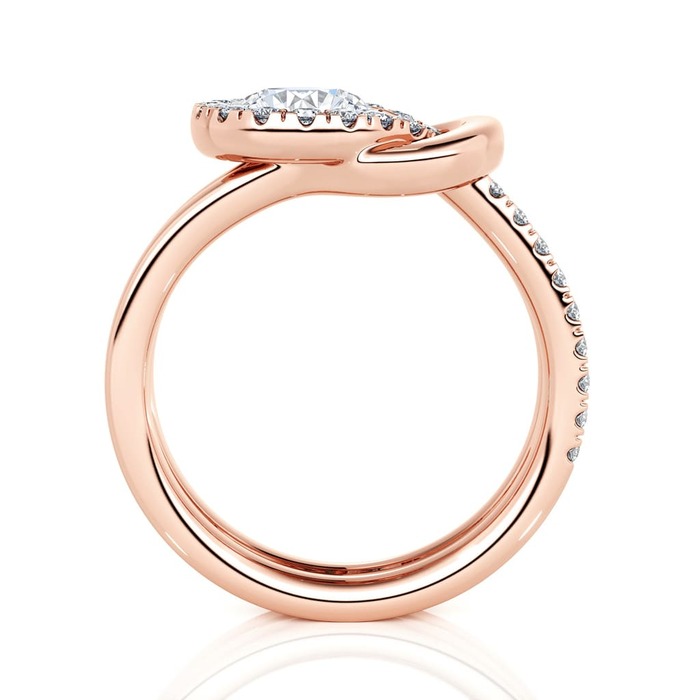 sell Ring Classics Diamond Pink Gold TOGETHER