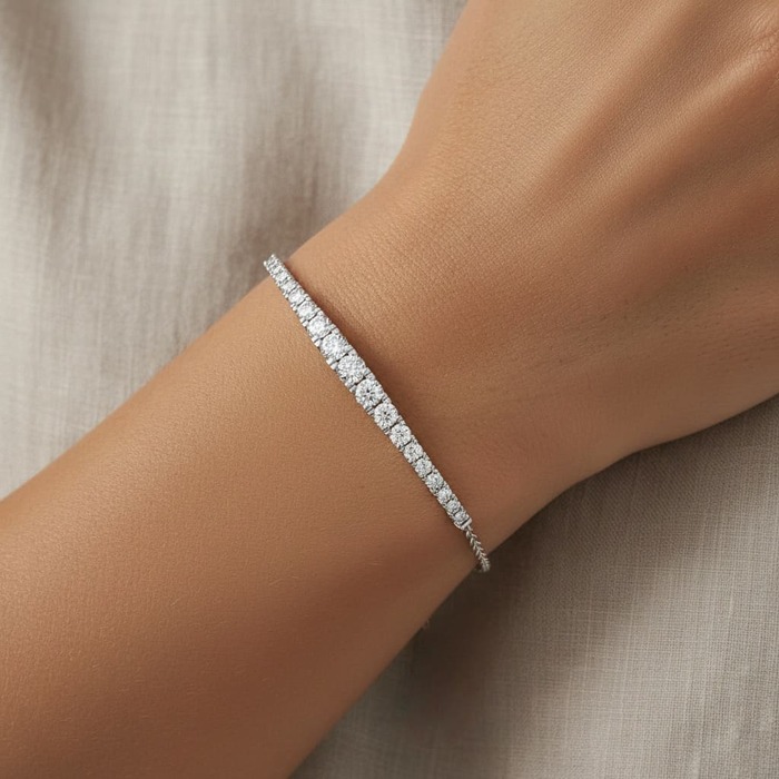 buy Bracelet Diamond White Gold ERGO