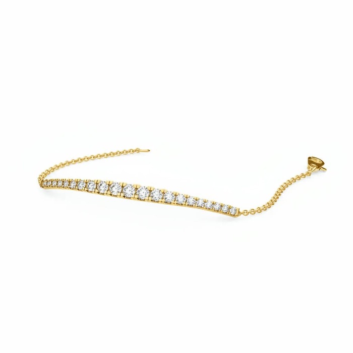 Bracelet Diamond Yellow Gold ERGO