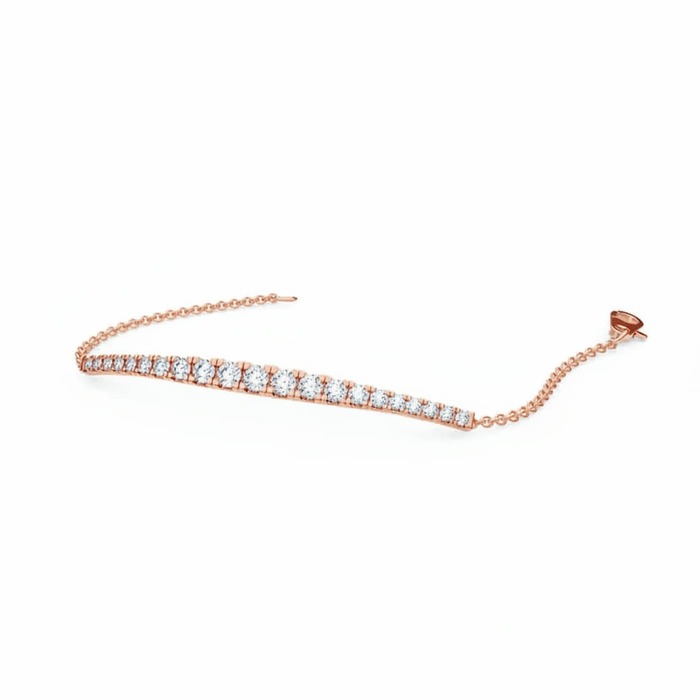 Bracelet Diamant Or Rose ERGO