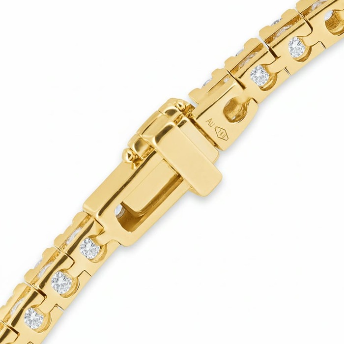 vente Bracelet Diamant Or Jaune RIVIERE DIAMANTS