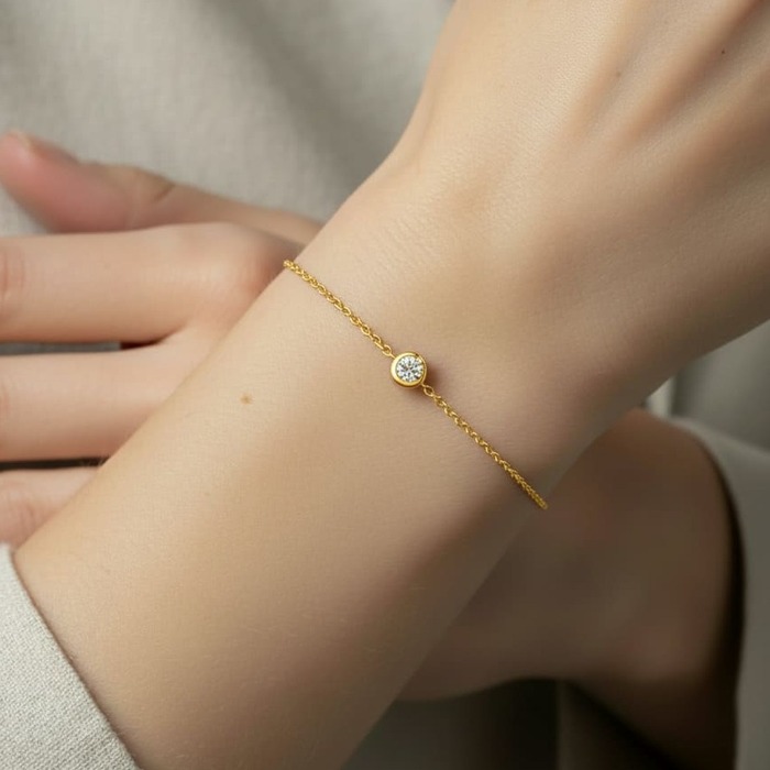 buy Bracelet Diamond Yellow Gold ETERNITY