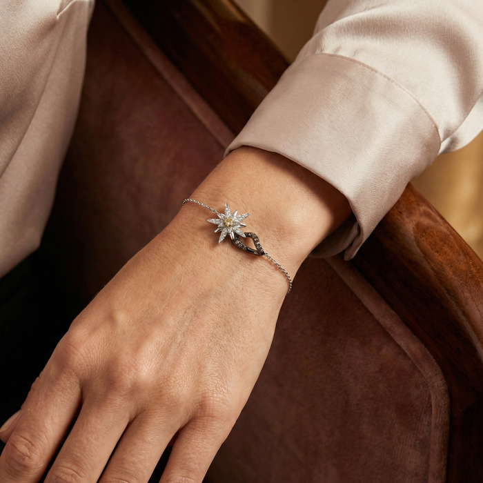 buy  Bracelet Diamond White Gold Terre d'Edelweiss