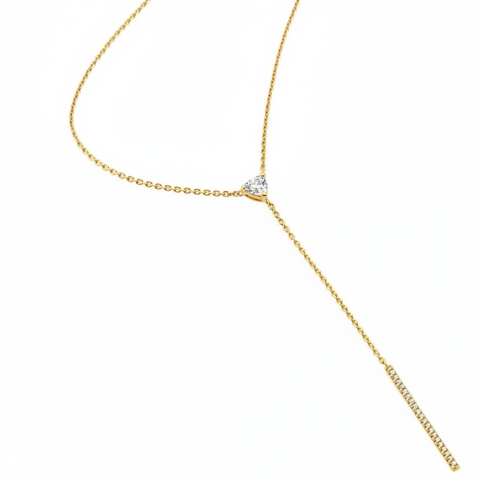 Pendant & Necklace Classics Diamond Yellow Gold STEAL MY HEART AWAY