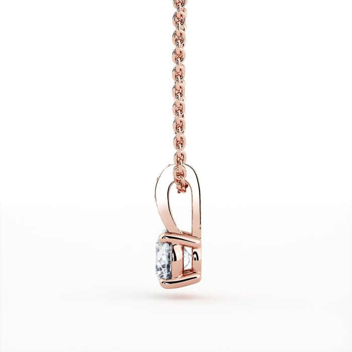 purchase Pendant & Necklace Classics Diamond Pink Gold Bail paved with diamonds