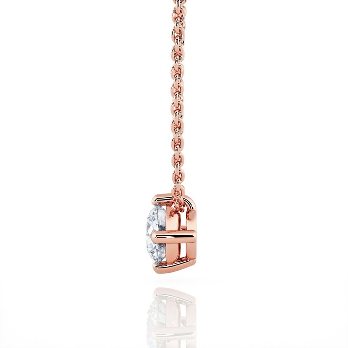 purchase Pendant & Necklace Classics Diamond Pink Gold 4 Claws cross pendant