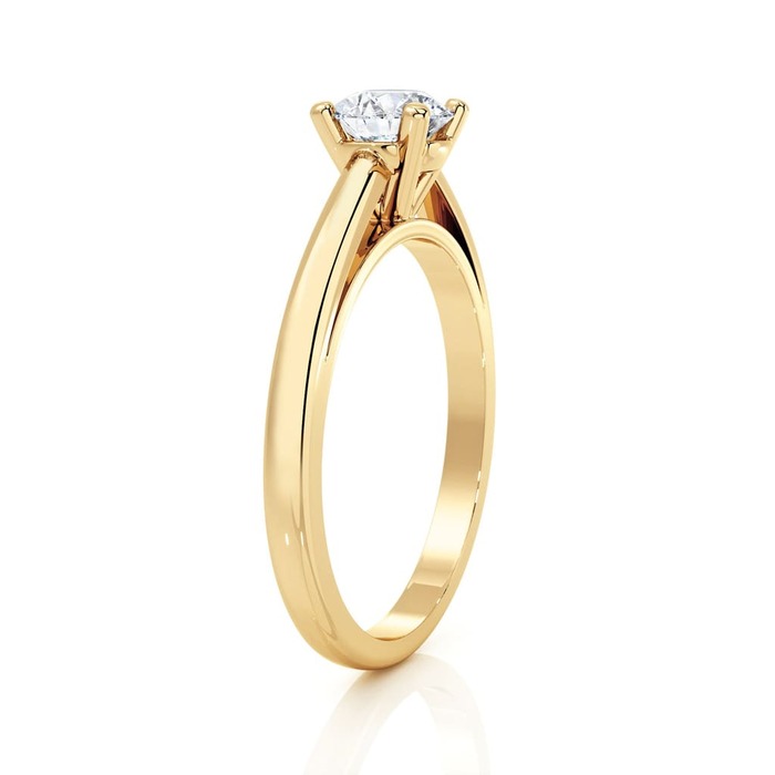 purchase Engagement ring Classics Diamond Yellow Gold 4 Claws Classic