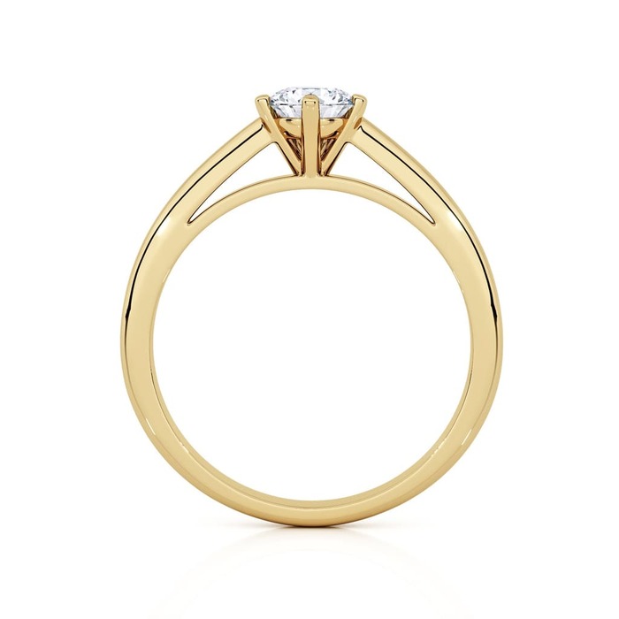sell Engagement ring Classics Diamond Yellow Gold 5 Claws Classic