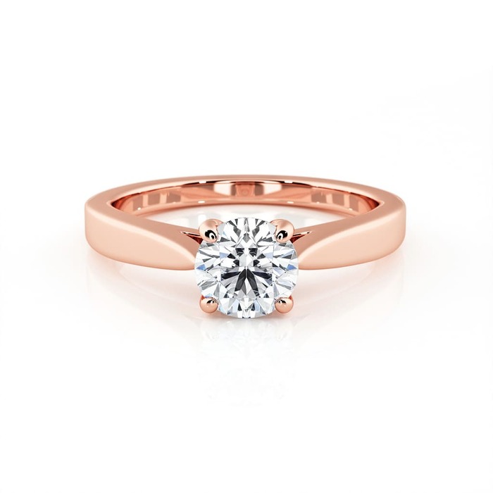 purchase Engagement ring Classics Diamond Pink Gold DIAM