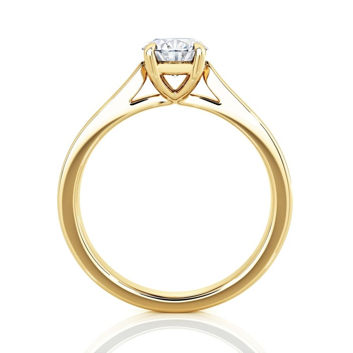 sell Engagement ring Classics Diamond Yellow Gold DIAM