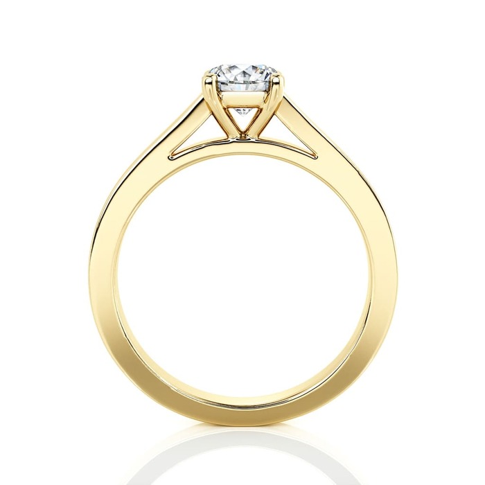 vente Solitaire  Classique  Diamant Or Jaune Karma 4 Griffes