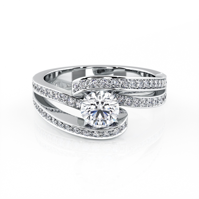 purchase Ring Classics Diamond White Gold CARESS