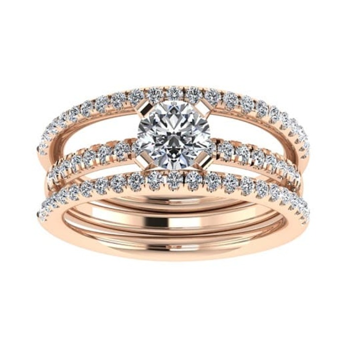 purchase Ring Classics Diamond Pink Gold PASSION