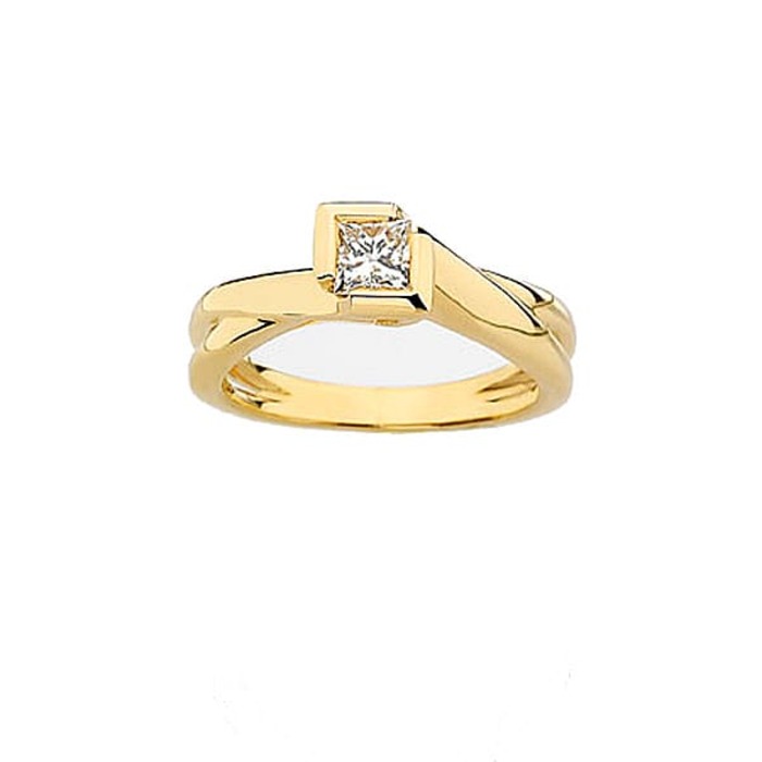 purchase Ring Classics Diamond White Gold Princess NOVA