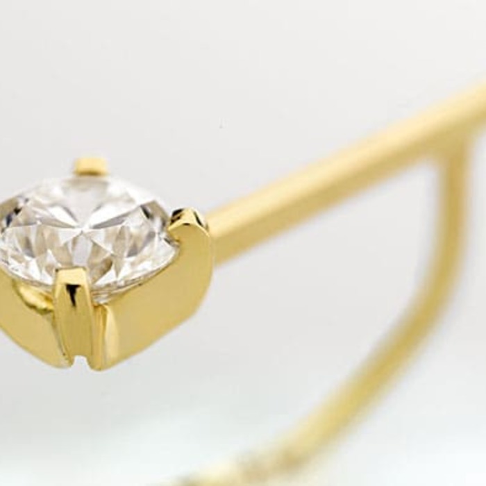 purchase Earrings Designer Diamond Gold VENICE
