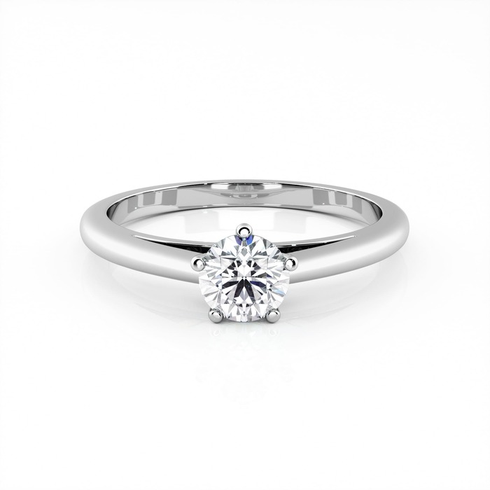 purchase Engagement ring Classics Diamond White Gold 5 Claws Classic