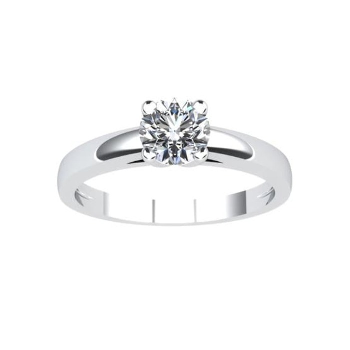 achat Solitaire  Classique  Diamant Or Blanc AUBE