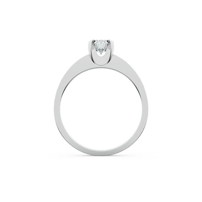 achat Solitaire  Classique  Diamant Or Blanc DEVA
